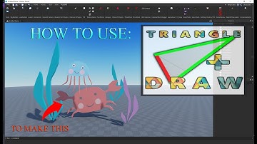 How to use Triangle Draw Plugin || Roblox Tutorial