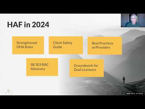 2024 Oregon End of Year Media Briefing