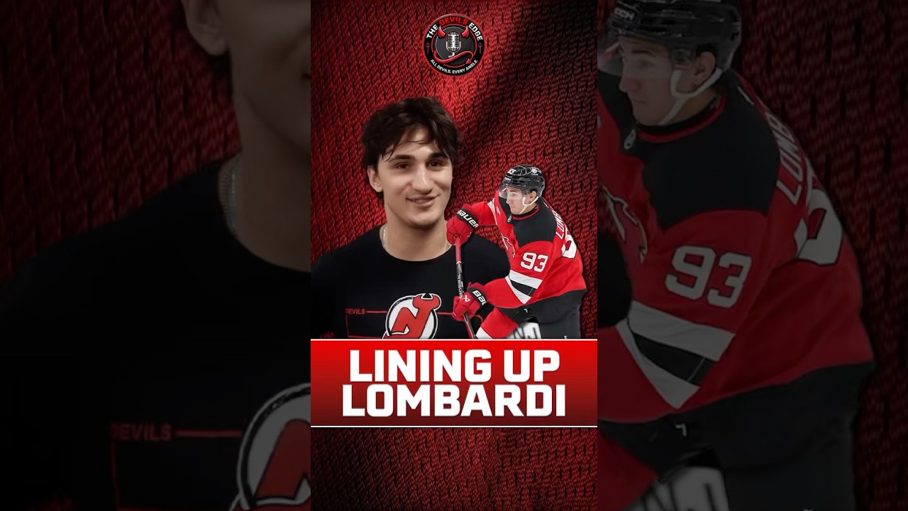Amadeus Lombardi is putting his best foot forward to make the Devils opening night roster #njdevils