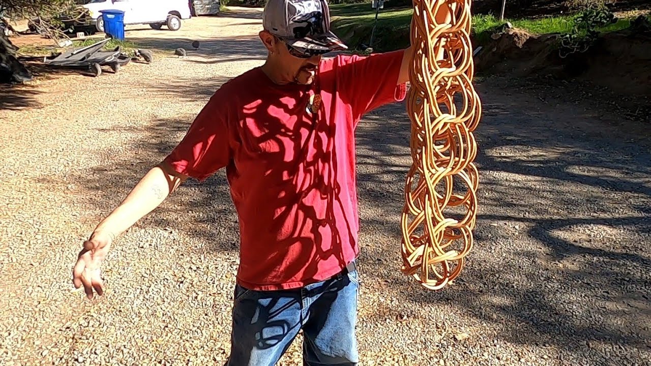 Proper way to roll up extension cord YouTube