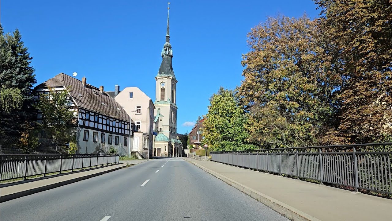 4k Driving in Germany 🇩🇪 | From ( Löbau to Herrnhut ) Most Beutiful Tour | 4k60fps