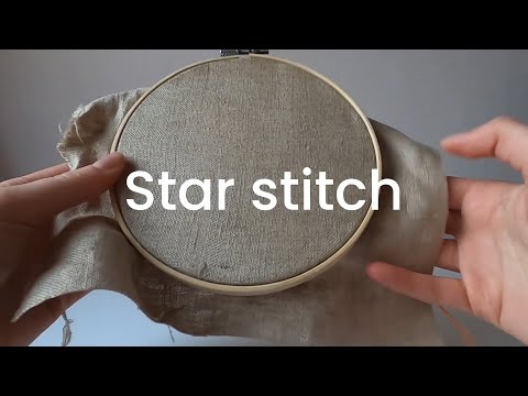 How to do star stitch