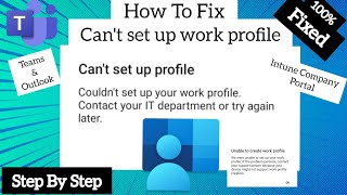 Couldn't set up your work profile How to fix|Unable to create work profile|Can't set up Work profile screenshot 5