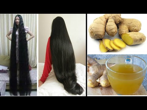 Ginger for Extreme Hair Growth, Stop Hair Loss / How to Grow Long and Thicken Hair