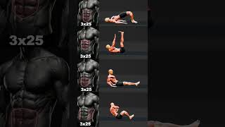 🔥 10 Minute Killer ABS Workout at Home | Get Strong Core & Six Pack Fast 💪#youtube#shorts#video
