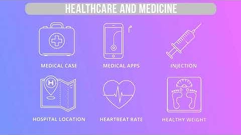 Healthcare And Medicine   Outline Icons After Effects Template