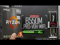 AMD Ryzen 5 5600G msi B550M PRO-VDH WIFI Cooler Master MASTERBOX Q300L PC Build