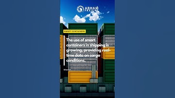 Smart containers: Revolutionizing shipping #SmartShipping