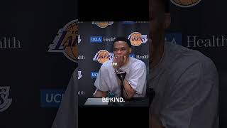 Wholesome Moment From A Reporter To Russell Westbrook..