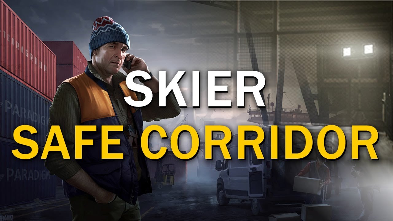 Safe Corridor (New Task) - Skier Task Guide (All Underground Routes with Map) - Escape From Tarkov