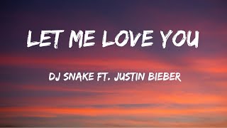 DJ SNAKE FT. JUSTIN BIEBER - Let Me Love You,Lyrics by Below My Teenage