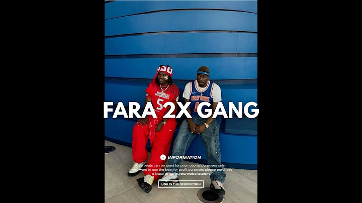 Tiakola x Genezio Type Beat - "Fara 2x Gang" | Instru Rap Mélo