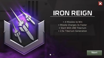 Command and conquer rivals-2 New iron reign