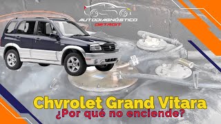 CHEVROLET SUZUKI GRAND VITARA NO ENCIENDE