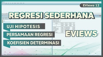 FULL OUTPUT INTERPRETATION‼️ SIMPLE LINEAR REGRESSION ANALYSIS WITH EVIEWS