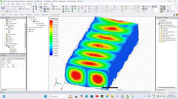 How to design a rectangular waveguide using HFSS.