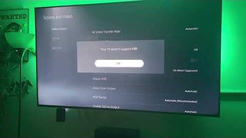 How to Enable VRR on Sony X900H with the PS5
