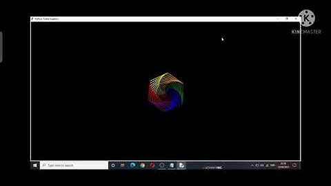 PYTHON TURTLE GRAPHIC | RHOMBUS GRAPHIC DESIGN | TURTLE GRAPHICS