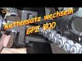 Kettensatz wechseln an einer GPZ 500 S