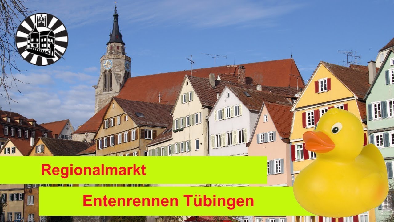 Regionalmarkt/Entenrennen Tübingen 2017