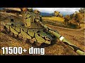 ОПАСНАЯ ПТ-САУ FV4005 Stage II 🌟 11500+ dmg 🌟 World of Tanks лучший бой на британской пт 10