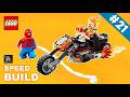 LEGO Marvel 76335 Spider-Man vs Ghost Rider Motorcycle | Speed Build! | LEGO Marvel 2026