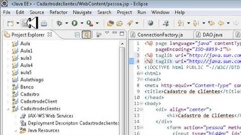 Desenvolvimento de programaçao java Web Cadastro de Cliente Part Final