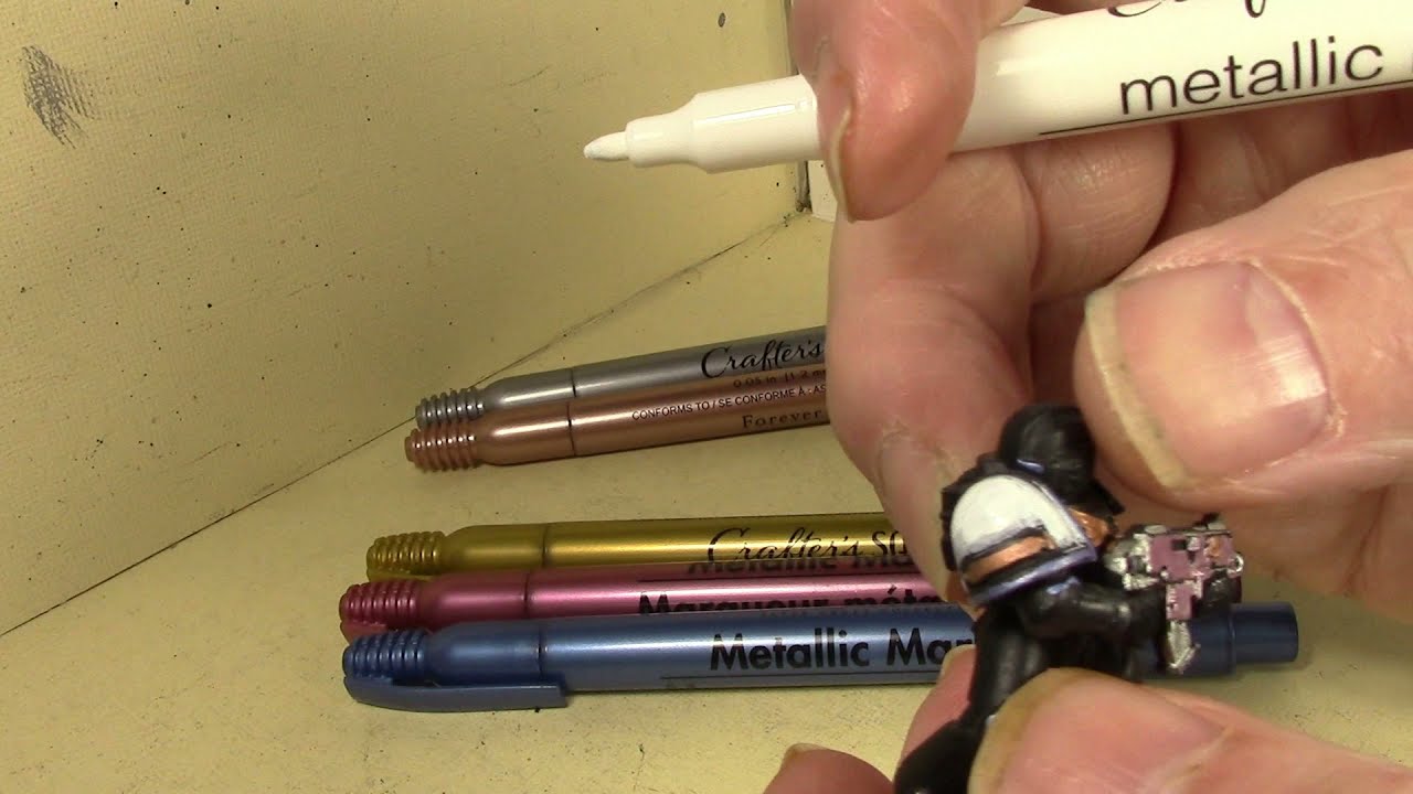 vlog 1311 Review Dollar Tree Metallic Markers YouTube