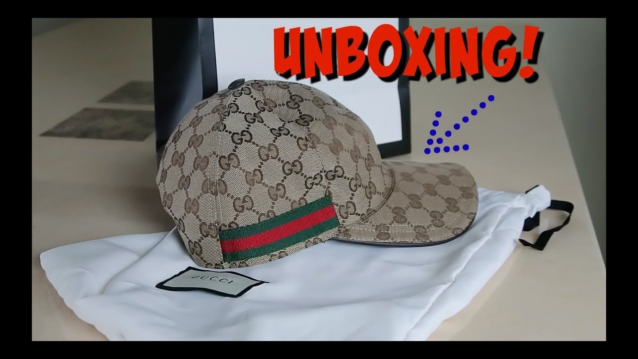 Gucci Baseball Hat Unboxing! - YouTube