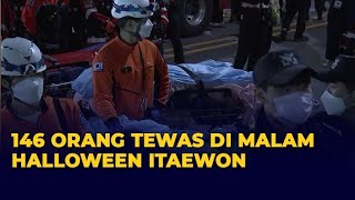 146 Orang Tewas Saat Malam Halloween di Korsel, Pray For Itaewon Berkumandang