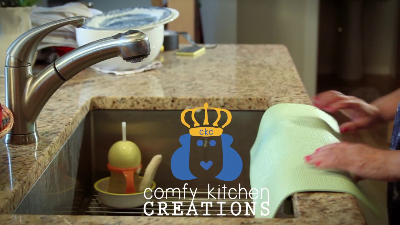 KITCHEN SINK EDGE GUARD, protects sink edge from chipping and water damage  — Comfy Kitchen Creations