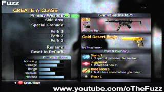 My Loadouts on CoD4