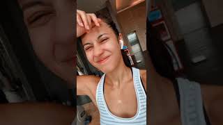 Pevita Pearce workout for Sri Asih