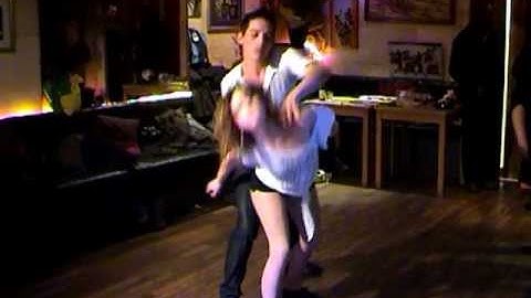 Sarah Gibbons and Davi Leandro Zouk Demo to Go (DJ Libre Zouk Mash Up)