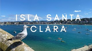 🏝️ Isla de Santa Clara, una perla en San Sebastián