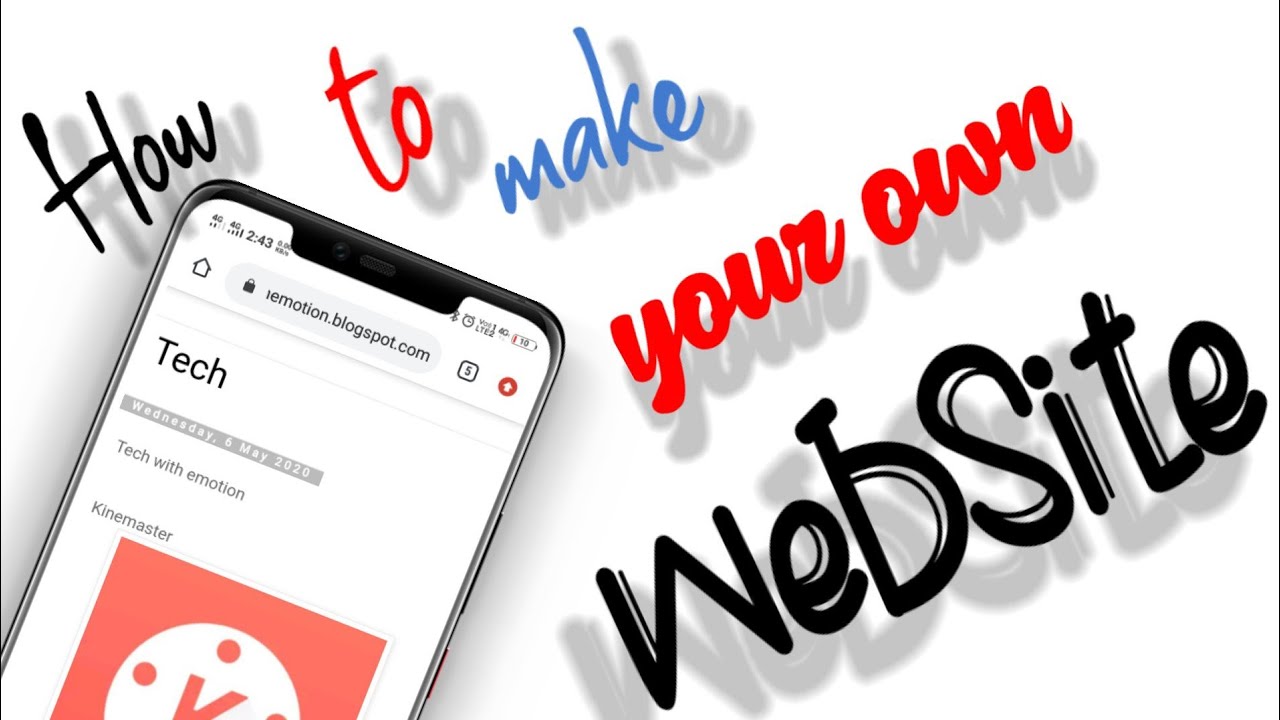 How to create a website in 5 minutes - YouTube