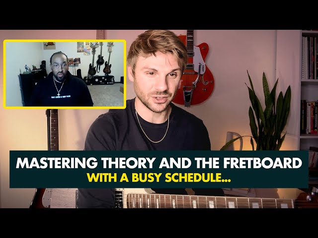 The best SHORTCUT to LEARN THEORY and FRETBOARD NAVIGATION (Student Interview with Matthew Parker) class=