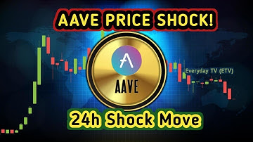 AAVE PRICE SHOCK! 🚨 24H Crash or Hidden Breakout? | Aave Crypto | Aave Price | AAVE Token #crypto