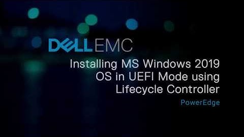Installing Windows Server 2022 using Lifecycle Controller for Dell PowerEdge R760