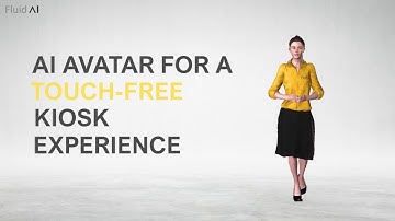 Voice and Gesture controlled kiosk for Stores and Branches | Fluid AI