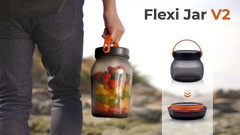 Kickstarter: Flexi Jar V2, 1 sec. Transform & Infinite Possibilities