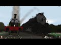 Oliver With Toad Taking Some Vans And ATSF 2918 Pulling A Long Goods Train At 6am 