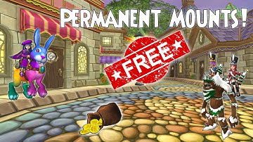 How to Get Permanent Mounts | Wizard101 2025 Guide