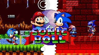 Sonic Boll (v1.9.3): Sonic Mania World Pack ✪ First Look Gameplay (1080p/60fps)