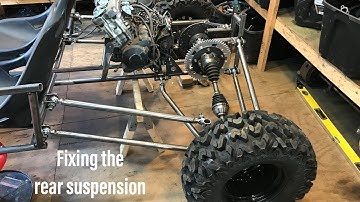 Honda CBR 600 buggy build part 5