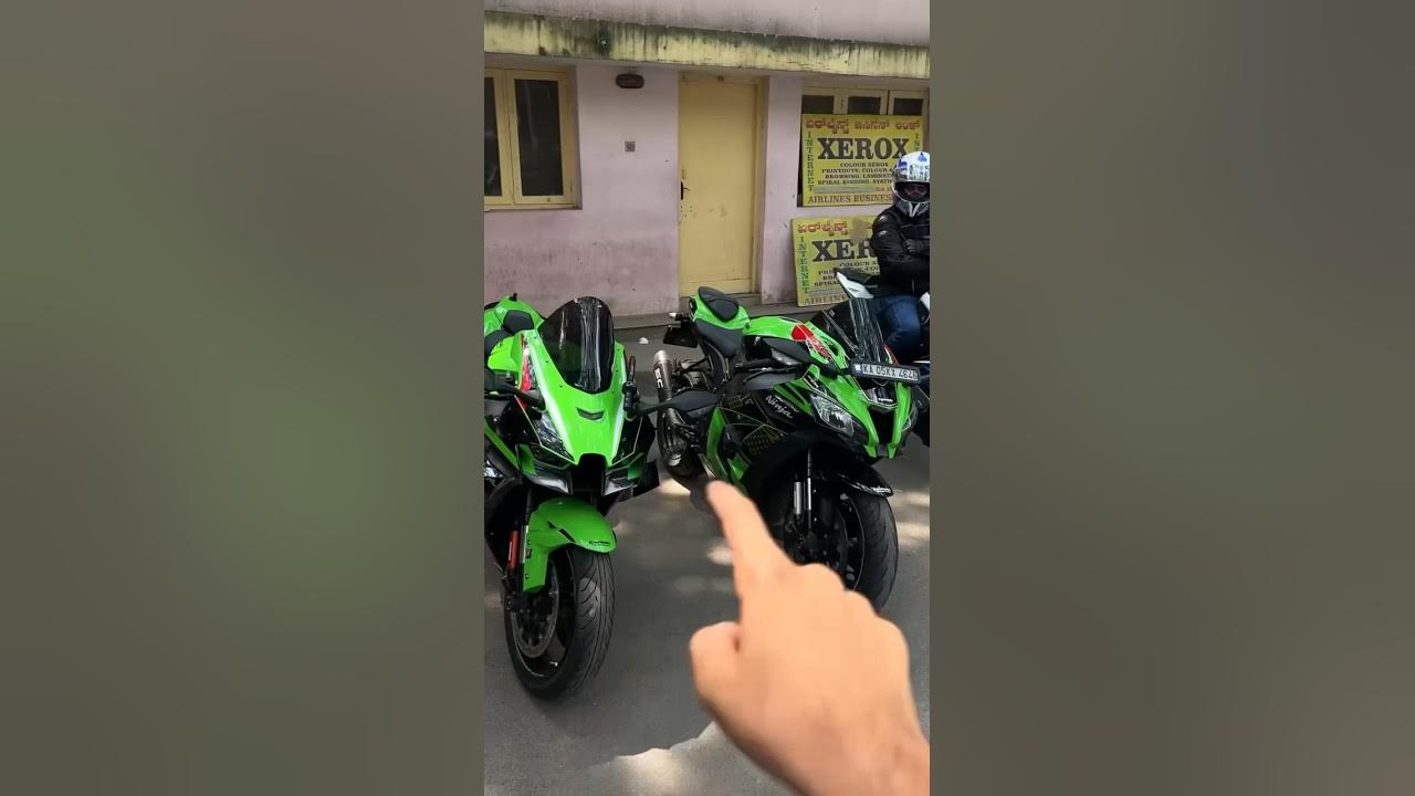 Old Zx10R vs New Zx10R⁉️ Use Headphone⚠️ kawasaki zx10r superbikes 