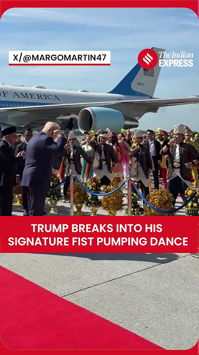 US President Donald Trump’s Viral Dance at Malaysian Welcome Ceremony | ASEAN