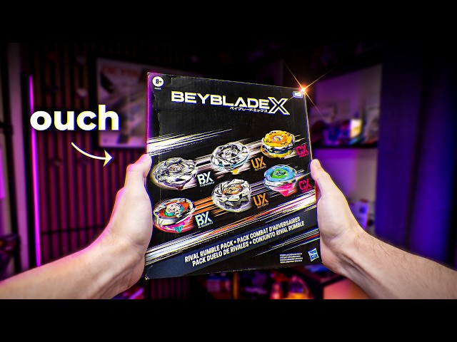 The New BIGGEST Beyblade Set Is Kinda Rough - YouTube
