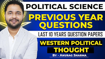 Crack UGC NET Political Science: 10 Years of Solved Question Papers with Anurag Sharma