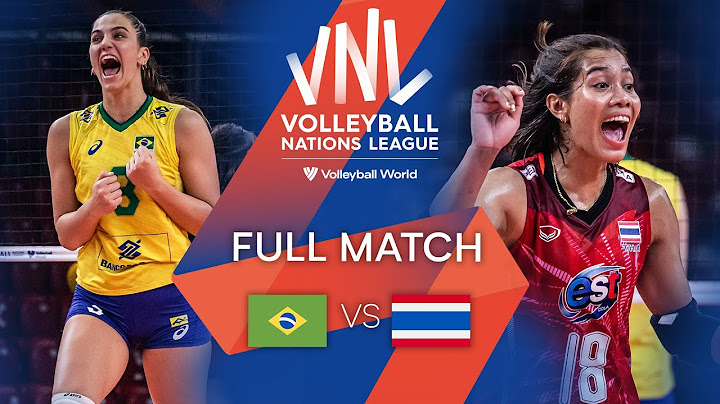 🇧🇷 BRA vs.  🇹🇭 THA - Full Match | Preliminary Phase | Women's VNL 2022